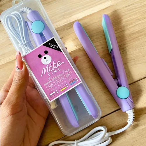 Vista 2 de Plancha Mini Viajera Para Cabello Ceramica