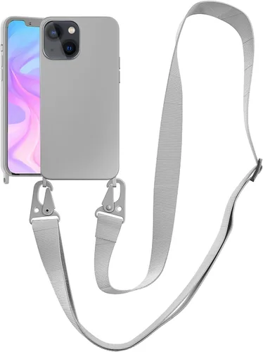 Vista 14 de Funda compatible con iPhone 8 Plus, iPhone 7 Plus/6 Plus/6S Plus con cordón, funda cruzada para iPhone con correa ajustable de silicona para iPhone