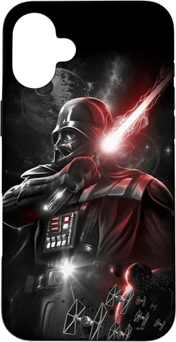 Vista 23 de Star Wars Darth Vadar - Carcasa para iPhone 17 con sable láser