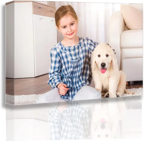 Vista 21 de YK artwood Lienzo Personalizado Subir Imágenes 12x16 pulgadas - Impresiones de Lienzo Personalizadas con Tus Fotos - Cuadros de Lienzo