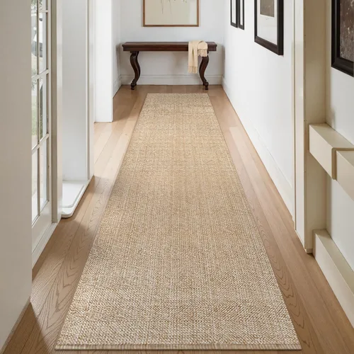 Vista 47 de LEEVAN Alfombra lavable para baño, alfombra tejida negra de 2 x 3 pies para entrada, alfombra de puerta delantera de algodón, alfombras pequeñas