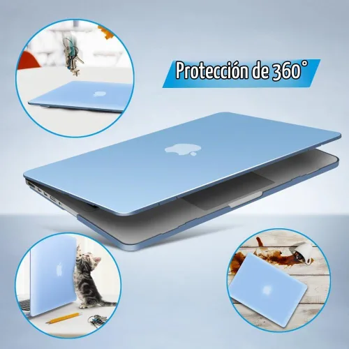 Vista 9 de IBENZER - Compatible con Funda para MacBook Pro de 13 Pulgadas 2015 2014 2013 Finales 2012 A1502 A1425, Carcasa Rígida con Cubierta para Teclado