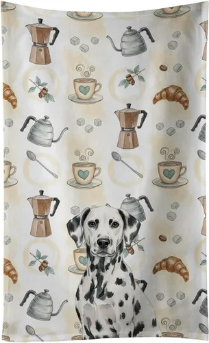 Vista 154 de Caroline's Treasures Afghan Hound - Toalla de cocina para barra de café, terciopelo frontal y lazo de algodón, lavable a máquina Sabueso afgano