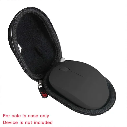 Vista 2 de Hermitshell Estuche de viaje duro para ratón inalámbrico Seenda 2.4G Ratón silencioso (negro)