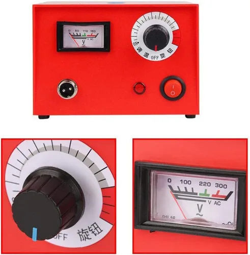 Vista 2 de Kit de quemado de madera 110V 50W Artesanías Calabaza Herramientas de quema de madera multifunción Máquina de pirografía Kit de calefacción de un