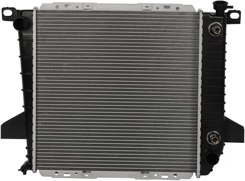 Vista 114 de SCITOO Conjunto de radiador de aluminio refrigerante del motor para 1986-1994 para Nissan D21 2.4L 3.0L 1987 para Nissan para Pathfinder 2.4L