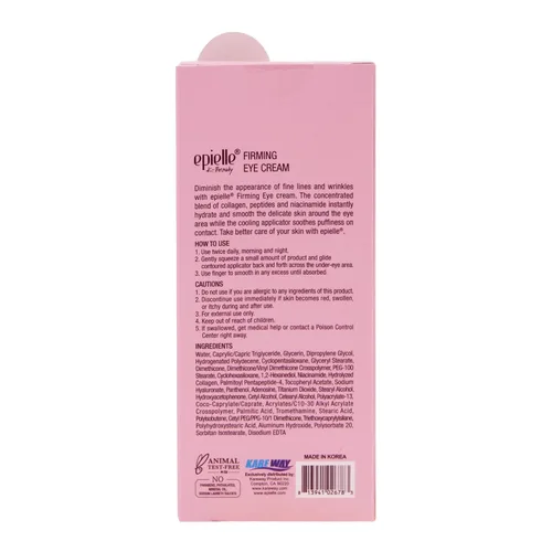 Vista 7 de Epielle Crema reafirmante para ojos Suero antienvejecimiento para la flacidez de la piel y las arrugas Aplicador refrescante para aplicaciones