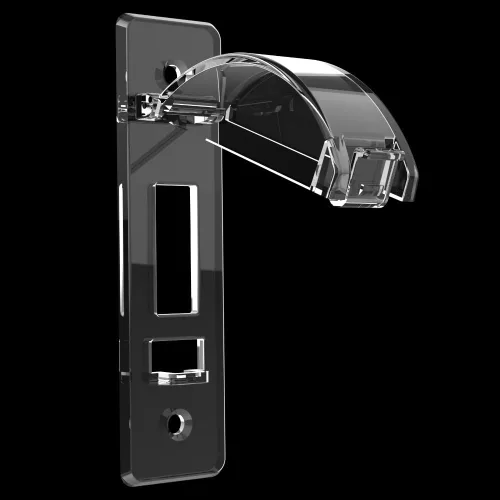 Vista 2 de Cubierta para Interruptor de Luz, ILIVABLE Protector de Interruptor de Luz a Prueba de Niños Protege tus Luces de ser Encendidas o Apagadas