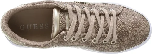 Vista 5 de GUESS Beckie Womens BeigeBrown Sneakers-UK