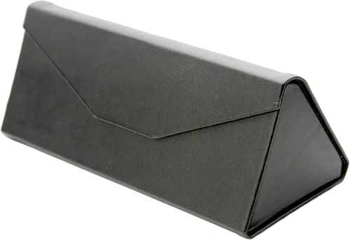 Vista 2 de zeroUV - Tri-Case - Funda plegable de piel de perfil bajo y magnético triangular para gafas de sol
