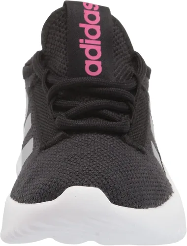 Vista 2 de adidas Kaptir 20 - Tenis de correr unisex para niños Azul Rush-silver Metallic-flash Orange