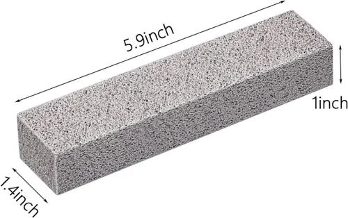 Vista 2 de 4TH Piedra pómez para la limpieza del inodoro, eliminar poderosamente las manchas difíciles: cal, anillo de agua dura, acumulación de calcio