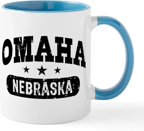 Vista 9 de CafePress I Love Nebraska Taza de café de cerámica de 11 oz (11.0 fl oz)