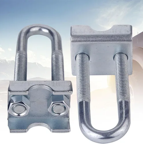 Vista 3 de Juego de 8 abrazaderas ajustables para resortes helicoidales para nivelar y bajar - Juego de estabilización de resorte helicoidal Juego