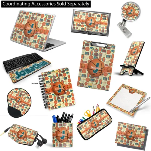 Vista 6 de Carpeta personalizada de baloncesto con 3 anillas, 1 pulgada, multicolor