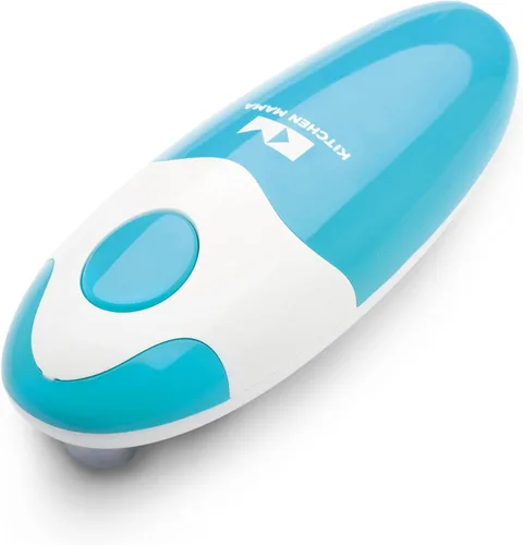 Vista 10 de Kitchen Mama Abrelatas Eléctrico Automático: Abre Tus Latas con Una Simple Pulsación de Botón - Automático, Manos Libres, Borde Liso, Funciona