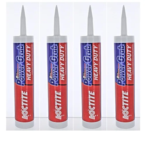 Vista 10 de Loctite Power Grab Express Adhesivo de Construcción para Trabajo Pesado, cartucho de 9 fl oz, 1 paquete - Pegamento de construcción versátil