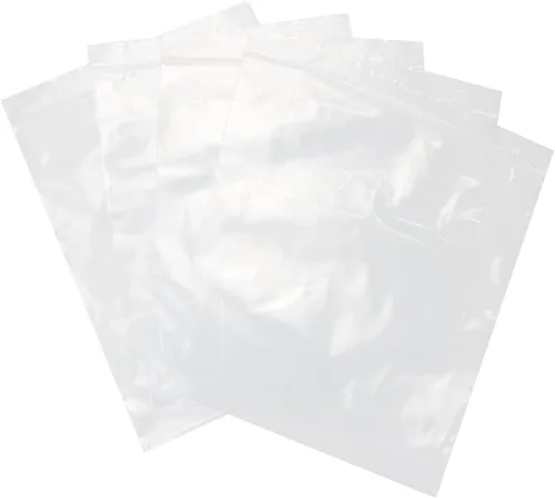 Vista 8 de Bolsas de plástico de polietileno transparentes con cierre de cremallera resellable de 6" x 9" (1000 bolsas) de 2 mil