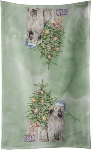 Vista 44 de Caroline's Treasures Toalla de cocina Christmas English Bulldog #2, 15 X 28, multicolor