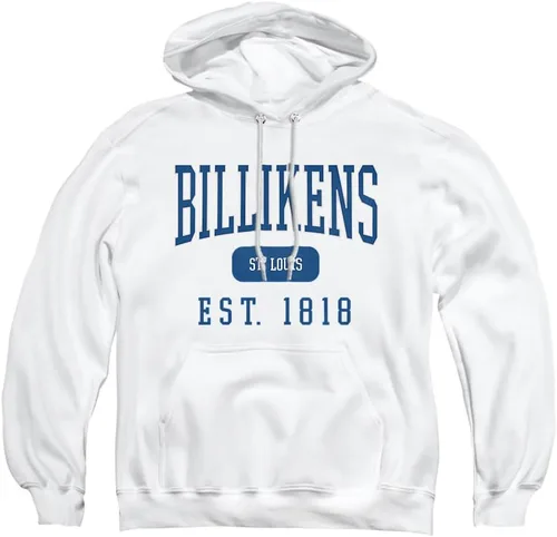 Vista 284 de LOGOVISION Colección de sudaderas con capucha unisex con diseño oficial de Collegiate Est. Date para hombres y mujeres