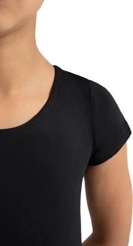 Vista 5 de Capezio Leotardo de manga corta para niñas - Chicas
