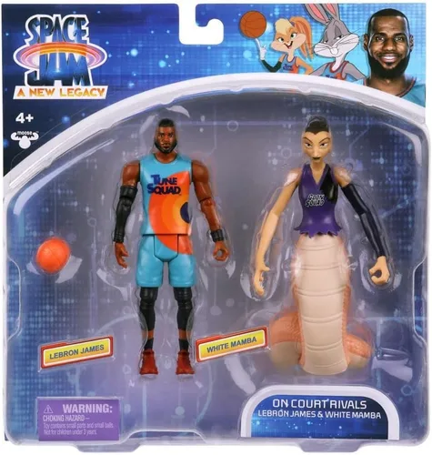 Vista 7 de Moose Toys Bunny Space Jam: A New Legacy - Paquete de 2 - Rivales en la Cancha - Lola & Wet/Fire, Multicolor (14580)