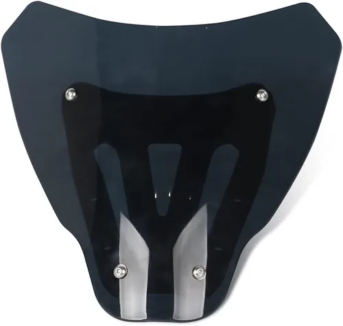 Vista 3 de MT-07 FZ-07 2024 Cubierta de protección para parabrisas de motocicleta deflector con soporte para MT07 FZ07 MT FZ 07 2021 2022 2023 2024- Gris oscuro