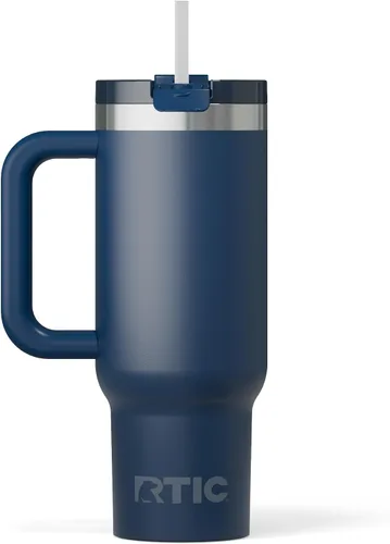 Vista 27 de RTIC Vaso Tumbler de Viaje por Carretera de 30 oz con Doble Pared Revestido de Cerámica Aislado Taza Portátil de Café de Viaje de Acero Inoxidable
