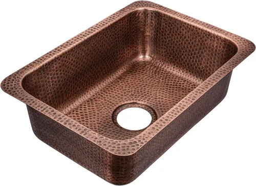 Vista 8 de Monarch Abode Fregadero de cocina y bar – Fregadero de cocina Highball de doble montaje de 17 pulgadas, fregaderos de aluminio negro mate martillado
