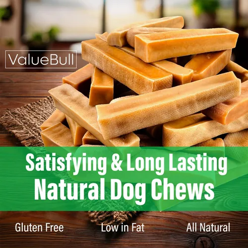 Vista 7 de ValueBull Himalayan - Masticables de queso de yak para perros, pequeños, paquete a granel de 10 libras, de larga duración para masticadores