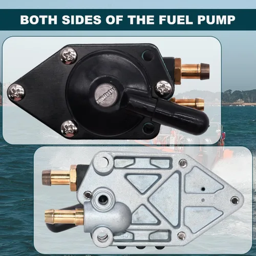 Vista 4 de 438559 Bomba de combustible para Johnson Evinrude 385784 433390 395712 398385 Motor 25-90 100 105 115 125 135 140-235 HP Bomba de combustible fuera