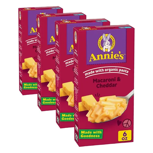 Vista 7 de Annie's Pasta con forma de conejito Macarrones con Queso
