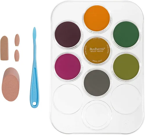 Vista 2 de Colorfin 30076 Pan Ultra - Juego de pastel suave (0.3 fl oz, 7 por paquete)