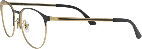 Vista 3 de Ray-Ban RX6375 - Marco redondo de metal para gafas graduadas