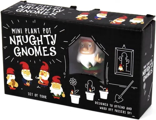 Vista 2 de Macetas Naughty Gnomes, talla única, multicolor