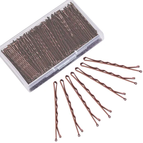 Vista 8 de MORGLES - 240 horquillas negras de 2.2 pulgadas para todo el cabello con caja