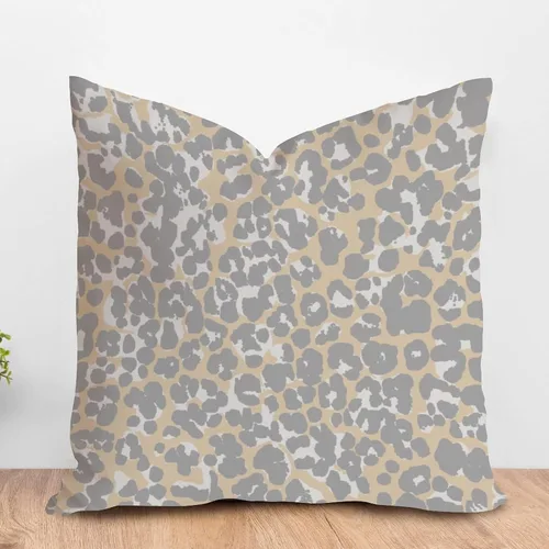 Vista 125 de ArogGeld Funda de almohada para sofá, guepardo y leopardo, estampado de leopardo, funda de cojín decorativa de granja para sala de estar