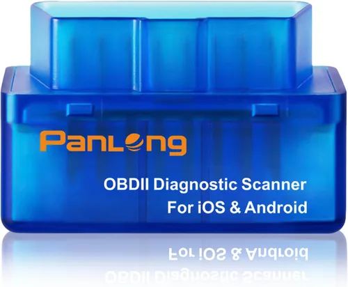 Vista 7 de Panlong Bluetooth OBD2 OBDII - Escáner de diagnóstico para automóvil, lector de código, comprobador de luz del motor para Android, compatible