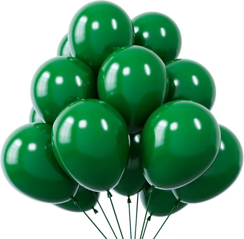 Vista 12 de KBZVNAF Globos negros de látex para fiesta, paquete de 50 globos de helio negro mate de 12 pulgadas para decoración de bodas, graduaciones, baby