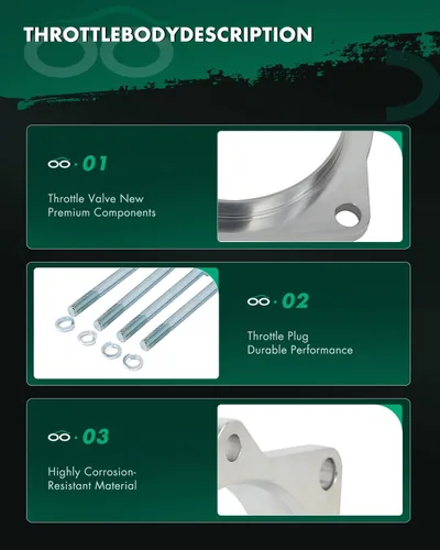 Vista 5 de SCITOO Cuerpo electrónico del acelerador compatible con Dodge 1994-2002 para Ram 1500 1994-2002 para Dodge para Ram 2500 1994-2002 para Dodge