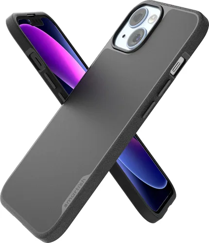 Vista 154 de Smartish® Funda delgada para iPhone 13 Pro - Gripmunk - [ligera + protectora] Funda de agarre fina - Black Tie Affair