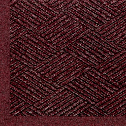 Vista 9 de Felpudo Waterhog Eco Premier Fashion de Andersen para interiores o exteriores; fibra de poliéster PET; respaldo de goma SBR, 3/8" de grosor, Negro