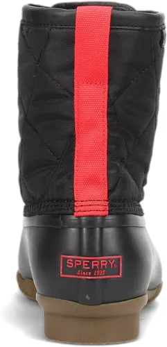 Vista 5 de Sperry Botas de lluvia Saltwater Duck para hombre Negro