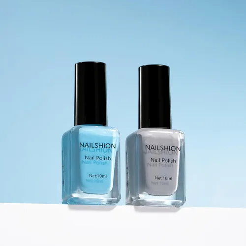 Vista 20 de Capa base y capa superior, esmalte de uñas regular transparente, rico en calcio VE secado rápido al aire fortalecimiento de uñas, sin gel, 2 piezas