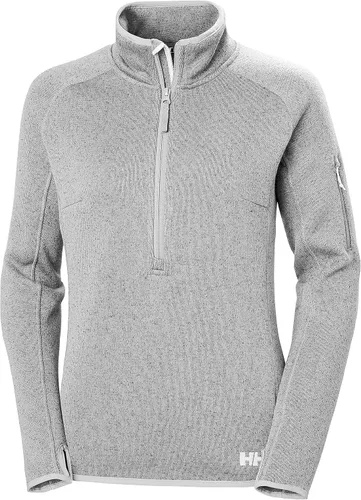 Vista 8 de Helly-Hansen 50845 Daybreaker - Chaqueta de forro polar con cremallera de 1/2 para mujer 047 nieve