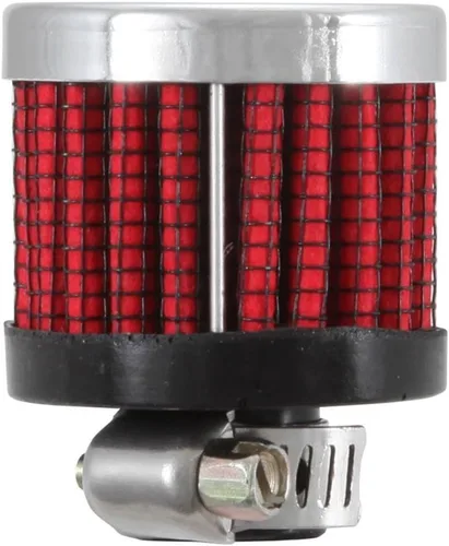 Vista 3 de K&N Filtro de aire de ventilación/respiradero: Alto rendimiento, Premium, lavable, Reemplazo del filtro del motor: Diámetro de la brida: 0.3125 in