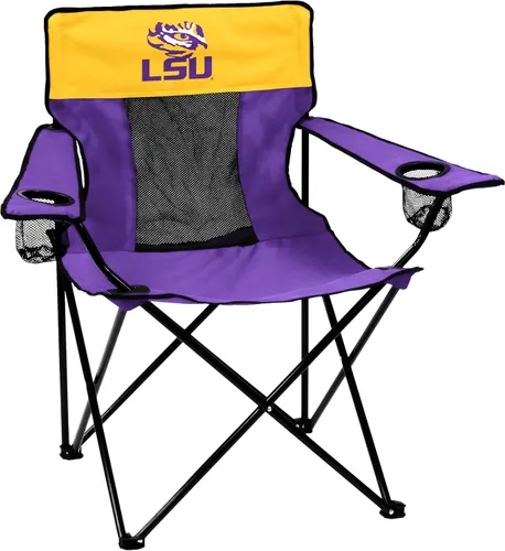 Vista 26 de Logo Brands NCAA Alabama Crimson Tide Elite Silla Portátil - Silla premium para exteriores con portavasos, marco de acero con recubrimiento