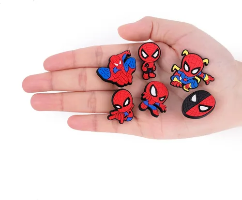 Vista 3 de Dijes de PVC para sandalias de cocodrilo, pulsera, decoración encantadores dijes de dinosaurio, recuerdos de fiesta para niños, niñas, hombres