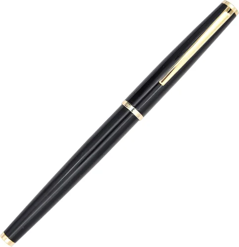 Vista 2 de Gullor Pluma estilográfica JH95 con convertidor de tinta, punta fina, color negro