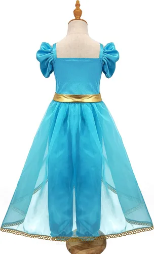 Vista 4 de Axaxa Princess Dress Up Birthday Party Fairy Costume for Toddler Girls Special Occasion Dresses